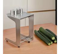 RMJEZTQD Herramienta cortadora de palitos de zanahoria, cortador manual de pepinos, con 2 cuchillas, diámetro de corte de 50 mm, superficie de corte lisa y limpia, for restaurantes de sushi, cantinas