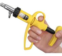 RMJEZTQD Jeringa para Ganado, Ajustable Jeringa Continua Veterinaria de 5 ml, Inyector Automático de Animales para Cerdo, Toro, Oveja, Herramienta Veterinaria Equipos agrícolas