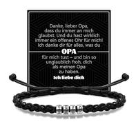 RMMD Pulsera de piel para hombre con grabado, pulsera de piel para hombre, con grabado, regalo para hombres para San Valentín, Eine Grösse, Cuero, No es una piedra preciosa