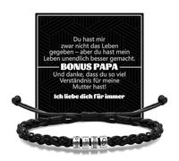 RMMD Pulsera de piel para hombre con grabado, pulsera de piel para hombre, con grabado, regalo para hombres para San Valentín, Eine Grösse, Cuero, No es una piedra preciosa