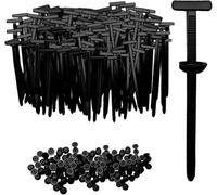 RMPKF 200x Hebillas universales de Nailon para Bridas de Cables, para Peugeot 308/308 SW/308 5-door/308 3-door/E-308 III II I P5 T9 2009-2024 reparación automotriz de Uso Diario