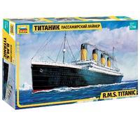 RMS Titanic 1:700 Kit De Modelo De Plástico ZVEZDA