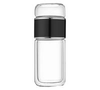 RMWHGDUL Botella Infusora de Té para Té a Granel, Negro