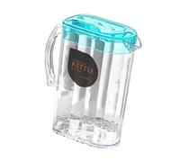 RMWHGDUL Jarra con Mango de Regalo 2200 Ml de Una Tetera Versátil para Té Frío, Té, Té, Té, Té O para Bebidas de Té, Azul Rectangular, Individual