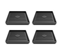 RMWHGDUL Paquete de 4 Protectores para Ruedas de Muebles, Ideales para Proteger Las Patas de Armarios Y Sofás, 8.3cmx8.3cm
