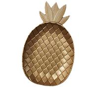 RMWHGDUL Plato de Madera para Servir, Soporte para Joyas, Soporte de Cadena, Bandeja para Joyas, Bandeja para Joyas para Bodas, Navidad, Fiestas, tal como se describe, Piña_L