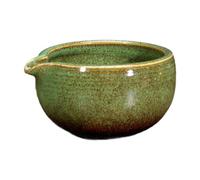 RMWHGDUL Tazón de Matcha, Tazón Tradicional Japonés para Matcha con, Taza de Té Verde Hecha a Mano para Principiantes, Verde, Individual
