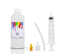 RMXGZQ Líquido de Limpieza Textil DTG de 1000 ML para DX3 DX4 DX5 DX7 DX9 L1800 L805 L800 1390 Compatible con Modelos de Impresora para número de Pieza 1000 ML(Cleaning 1000ML)