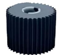 RMXGZQ Paquete de 2 Rodillos de alimentación de Engranaje Loco 50BAR70100 compatibles con los Modelos de Impresora 1060, 70, 6000, 7000, 8000, 6500, 5501, 70HC