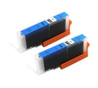 RMXGZQ Reemplazo de Cartucho de Tinta Compatible con PGI-580XXL CLI-581XXL Compatible con TS8150 TS8151 TS8152 TS9150 TS9155 TS6250 TS8250 TS8251(2pcs CLI-581XL C)