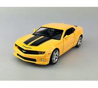RMZ CITY Chevrolet Camaro - Modelo de metal (escala 1:32), color amarillo