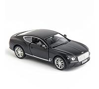 RMZ City Coche de Juguete Bentley Continental GT de aleación de fundición a presión 1:36, vehículos de Juguete para niños y niñas, Regalo Negro