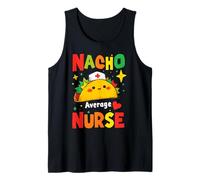 RN Mexican Funny Cinco de Mayo Nacho Average Nurse Camiseta sin Mangas