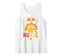 RN Mexican Funny Cinco de Mayo Nacho Average Nurse Camiseta sin Mangas