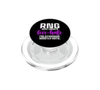 RNG and I Have a Love-Hate relationsship Mostly Hate PopSockets PopGrip para MagSafe