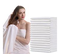rngwaper 25pcs Toalla de Baño Desechable, 70 x 100cm Toallas De Ducha Desechables, Toalla Engrosada Desechable para Viajes Hoteles Campings Salones de Belleza SPA
