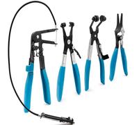 rngwaper 4pcs Alicates de Abrazaderas de Manguera, Alicate para Abrazadera Coche, Hose Clamp Pliers para la Instalación y Extracción de Abrazaderas de Manguera de Automóviles