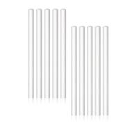 Rnitle Varillas de Humidificador Repuestos de Mechas de Palos de Recarga de Filtro,10 Piezas Filtros de Humidificador Palos Reemplazos de Mecha Mini Personal Humidificador USB Esponjas,8 x 100 mm