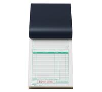 RNK 2952F Cash Register Pad, Stapled Top, 2 x 50 Sheets, Numbered, 96 x 167 mm,