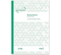 RNK 3149 - Caja registradora Bloc de notas sin Impuestos de ventas de detección, 2 x 50 hojas