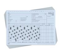 RNKVERLAG 2900/25-10 - Tarjeta de vacaciones 2025 con representación gráfica, DIN A5, 10 calendarios horizontales de cartón