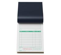 RNKVERLAG 2952F - Talonario de caja, grapado en la parte superior, 2 x 50 hojas, numeradas, 96 x 167 mm, 10 unidades