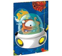 RNKVERLAG 45370 - Carpeta de dibujo Alien 310 x 440 mm, carpeta de documentos para DIN A3, con cierre elástico, 1 unidad