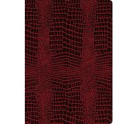 RNKVERLAG 46215 - Elegante carpeta de documentos "Grace Sunrise Red", 225 x 310 mm, para DIN A4, 1 unidad