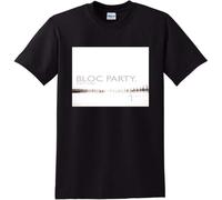 RNMSXAZNR Bloc Party T Shirt Silent Alarm Vinyl CD Cover Small Medium Large Or XL Black