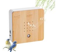 RNPKZ Caja de música con detector de movimiento, sonido de pájaro, con detector de movimiento, funciona con pilas