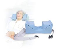 RNQZ Almohada de cuña, Almohada de Cama de enfermería para Pacientes discapacitados de Edad Avanzada, Almohada de Espuma Curvada, reposacabezas Fijo, Uso de Pacientes postrados en Cama de Hospital