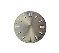 RNSZKIPJ Accesorios para reloj, sin marca, esfera de 28,5 mm, patrón de sol, color verde, luminoso, adecuado para movimiento NH35/NH36, Gris sol, talla única