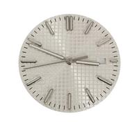 RNSZKIPJ Esfera de accesorios de reloj + manecillas de 31,8 mm, color verde, luminoso, apto para movimiento 8215, se puede combinar con nuestra funda, Aguja de harina blanca, 31.8mm