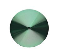 RNSZKIPJ Esfera de reloj con patrón de CD de 28,5 mm, metal en blanco, sin calendario, accesorios para NH35 para movimientos NH36, verde, talla única