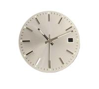 RNSZKIPJ Esfera de reloj + manecillas de 29 mm, color verde, luminoso, apto para movimiento japonés 8215 y Mingzhu 2813, Aguja de harina blanca 8215, 29mm