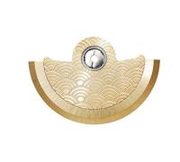 RNSZKIPJ NH35/36 Rotor automático - Rotor de péndulo de metal universal para accesorios de reparación de relojes, Oro 2466, talla única