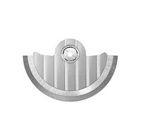 RNSZKIPJ NH35/36 Rotor automático - Rotor de péndulo de metal universal para accesorios de reparación de relojes, Color acero 2366, talla única