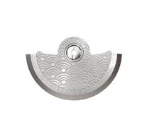 RNSZKIPJ NH35/36 Rotor automático - Rotor de péndulo de metal universal para accesorios de reparación de relojes, Color acero 2466, talla única