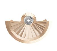 RNSZKIPJ NH35/36 Rotor automático - Rotor de péndulo de metal universal para accesorios de reparación de relojes, Oro rosa 467, talla única
