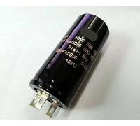 RNUMLIGH 1 condensador electrolítico de aluminio de alto voltaje de 500 V, 50 UF + 50 UF, 75 x 34 mm