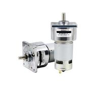 RNUMLIGH 1pcs 60GA775 12 Volt 24 Volt High Torque Permanent Magnet DC Gear Electronic Starter (24v 150rpm,Package1)