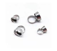 RNUMLIGH 5PCS 1/8" 1/4" 3/8" 1/2" 3/4" 1" 3/4/5/6/8/10/12/14/16/18mm Double Ferrule 304 Stainless Steel For Compression Union Connector (20mm)