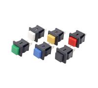 RNUMLIGH 6PCS/Lot DS-430 DS-431 Press ON/Off, No Lock, Self-Recovery, Appliance Switch Lockless Self Reset Button Switch (Mix)