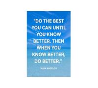 RNUMLIGH Coastal Inspirational Poster Ocean Typography Wall-Art Motivational Quote Canvas Print for Beach House Living Room or Office(Framed,16x24inch(40x60cm))