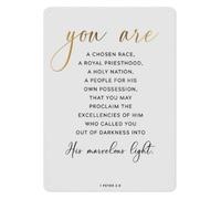 RNUMLIGH Distressed Metal Sign Now You Are Gods People Artwork For Apartment Condo Rv Camper Cabin Dorm 8 X 12 inch