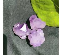 RNUMLIGH Espécimen Amatista Natural Cuarzo Crudo Pequeño ClusterReiki Piedra Punto de Cristal Espécimen Decoración for el hogar Piedra de Cristales Ra ZoCzkgzd (Color : 1pc Weight 3-8g, Size : 100g)