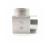 RNUMLIGH High Presssue 1/8" 1/4" 3/8" 1/2" 3/4" 1" NPT Female Male Elbow Angle 90 Degree Coupler 304 Stainless Pipe Fitting Water Gas (Female To Female,NPT_1/8")