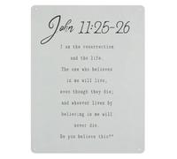 RNUMLIGH Inspirational Bible Scripture Metal Sign Rustic Farmhouse Decor for Bedroom Kitchen Pub Home Wall-Art (8 X 12 in)