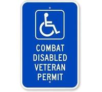 RNUMLIGH Novelty Metal Sign Reserved Handicap Space Keep Clear Wall Decor for Small Business Entrance 8 X 12 inch