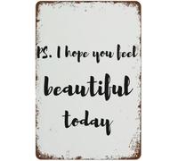 RNUMLIGH Professional Hair Dresser Metal Sign Beauty Industry Quote for School Training Academy Classroom Office Decor 8 X 12 inch
